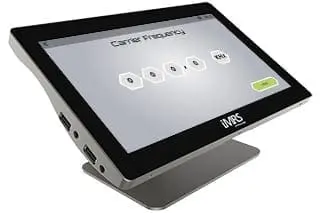 Control Unit Trial function screen.  Built in frequency generator- allows user to enter any frequency (carrier/repetion rate, etc.) intensity, and waveform, etc.