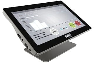 iMRS prime Control Unit Biofeedback function screen. HRV recording and SP02 monitoring.  Graph on control unit and Kubios chart information show the HRV through the session.  Learn more.