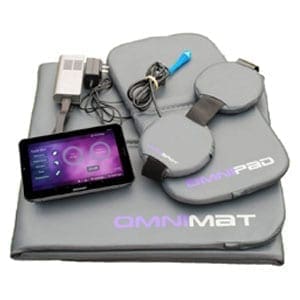 Omnium 1 2.0  iMRS  Complete Set. Comes with Controller/Tablet, full body mat, pillow pad, and OmniSpot.