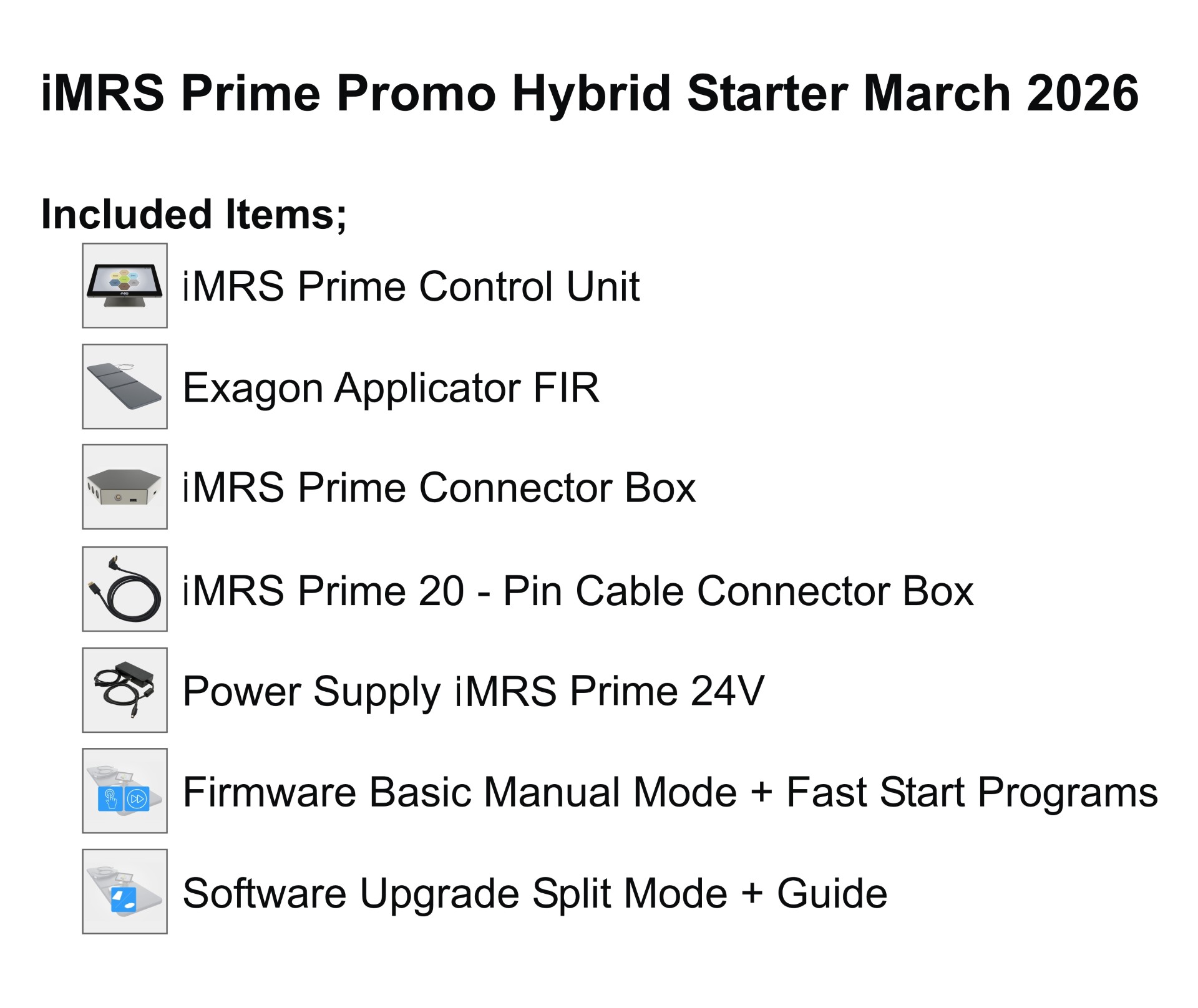 iMRS Prime Promo Starter March 2026