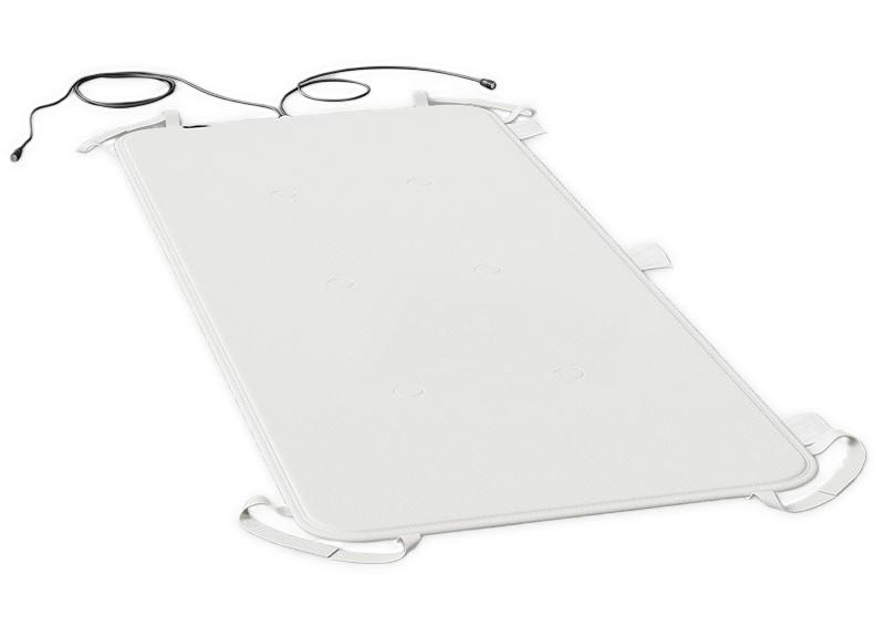 Smart Pulser Uno S Bed Covered with White Fabric