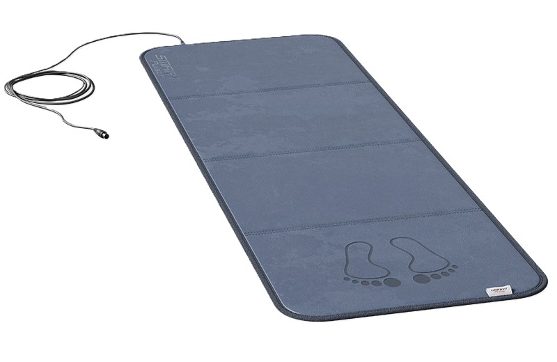 4 Fold Smart Pulser S Mat Covered in Grey Vinyl